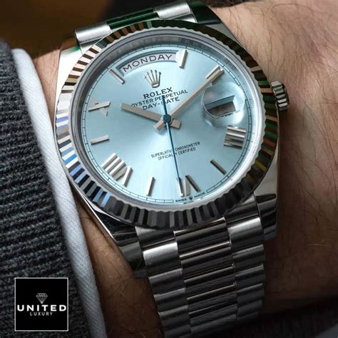 rolex day date platinum replica|rolex day date alternative.